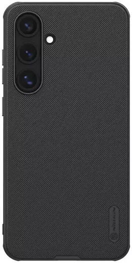 Nillkin Frosted Shield Samsung Galaxy S24 FE Hoesje MagSafe Back Cover Zwart afbeelding 1