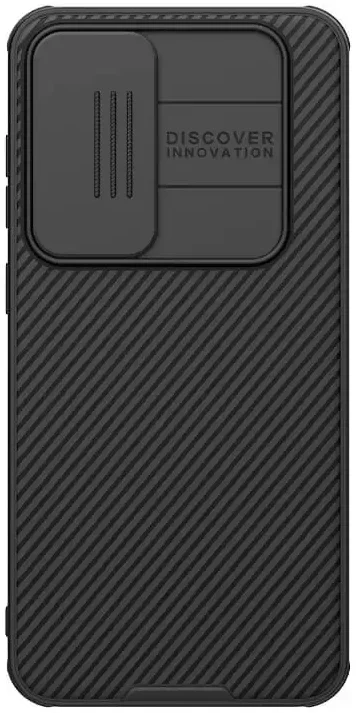 Nillkin CamShield Samsung Galaxy S24 FE Hoesje Camera Slider Back Cover Zwart afbeelding 1