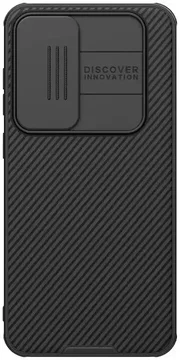 Nillkin CamShield Samsung Galaxy S24 FE Hoesje Camera Slider Back Cover Zwart
