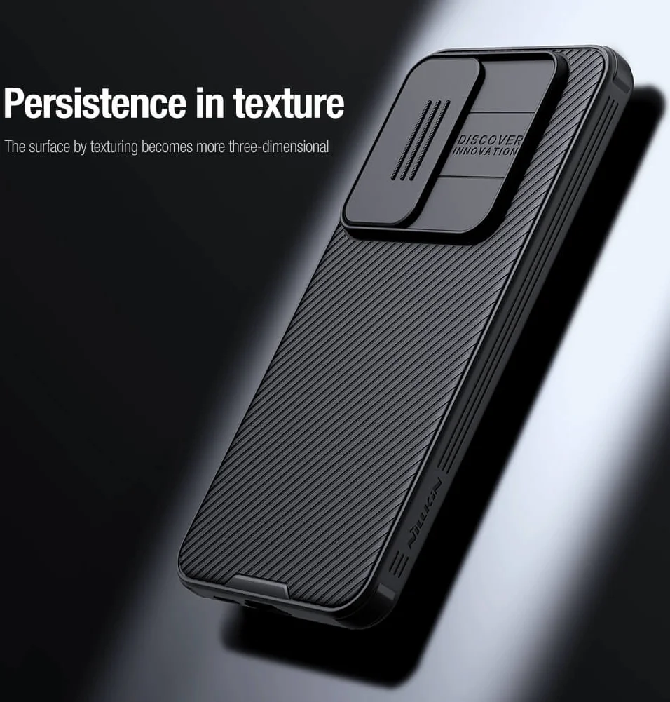 Nillkin CamShield Samsung Galaxy S24 FE Hoesje Camera Slider Back Cover Zwart afbeelding 8