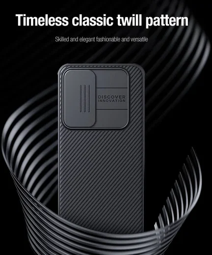 Nillkin CamShield Samsung Galaxy S24 FE Hoesje Camera Slider Back Cover Zwart afbeelding 10