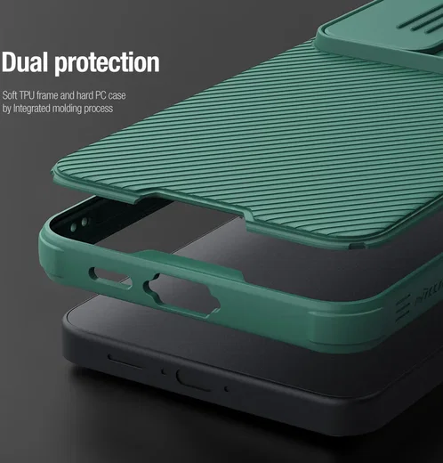 Nillkin CamShield Samsung Galaxy S24 FE Hoesje Camera Slider Back Cover Zwart afbeelding 11