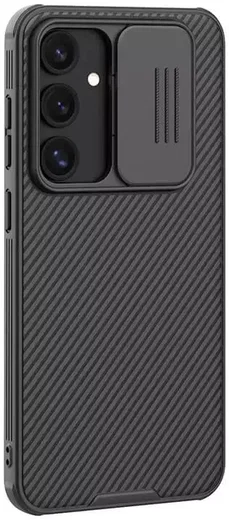 Nillkin CamShield Samsung Galaxy S24 FE Hoesje Camera Slider Back Cover Zwart afbeelding 2