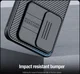 Nillkin CamShield Samsung Galaxy S24 FE Hoesje Camera Slider Back Cover Zwart afbeelding 4