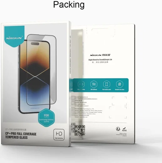 Nillkin Samsung Galaxy S24 FE Screen Protector Anti-Explosie Tempered Glass afbeelding 13