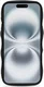 HappyCase Wavy Apple iPhone 16 Hoesje MagSafe Back Cover Transparant Zwart afbeelding 12