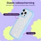 HappyCase Wavy Apple iPhone 16 Pro Hoesje MagSafe Back Cover Blauw afbeelding 6