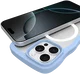 HappyCase Wavy Apple iPhone 16 Pro Hoesje MagSafe Back Cover Blauw afbeelding 12