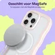 HappyCase Wavy Apple iPhone 16 Pro Max Hoesje MagSafe Back Cover Roze afbeelding 5