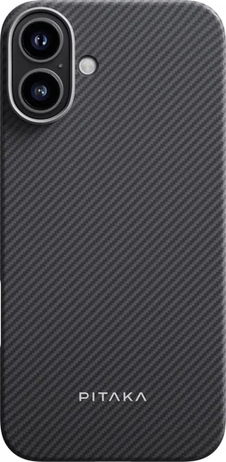 PITAKA MagEZ 6 Apple iPhone 16 Plus Hoesje 600D Ultra Dun MagSafe Zwart afbeelding 2