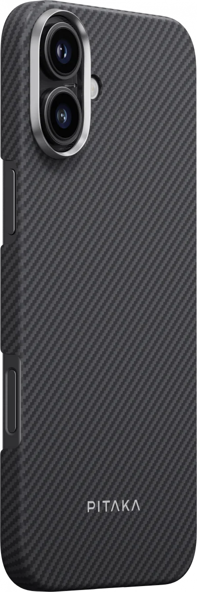 PITAKA MagEZ 6 Apple iPhone 16 Plus Hoesje 600D Ultra Dun MagSafe Zwart afbeelding 7