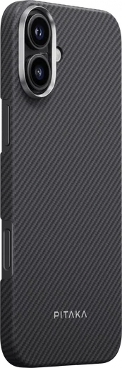 PITAKA MagEZ 6 Apple iPhone 16 Plus Hoesje 600D Ultra Dun MagSafe Zwart afbeelding 7