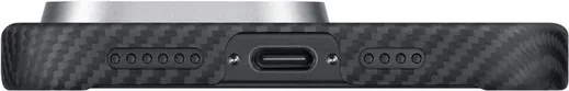 PITAKA Edge Apple iPhone 16 Pro Max Hoesje 600D Magnetic Ultra Dun Zwart afbeelding 7