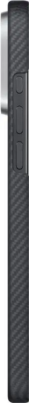 PITAKA Edge Apple iPhone 16 Pro Max Hoesje 600D Magnetic Ultra Dun Zwart afbeelding 4