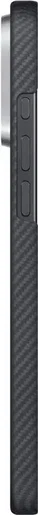 PITAKA Edge Apple iPhone 16 Pro Max Hoesje 600D Magnetic Ultra Dun Zwart afbeelding 4