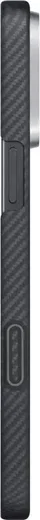 PITAKA Edge Apple iPhone 16 Pro Max Hoesje 600D Magnetic Ultra Dun Zwart afbeelding 5