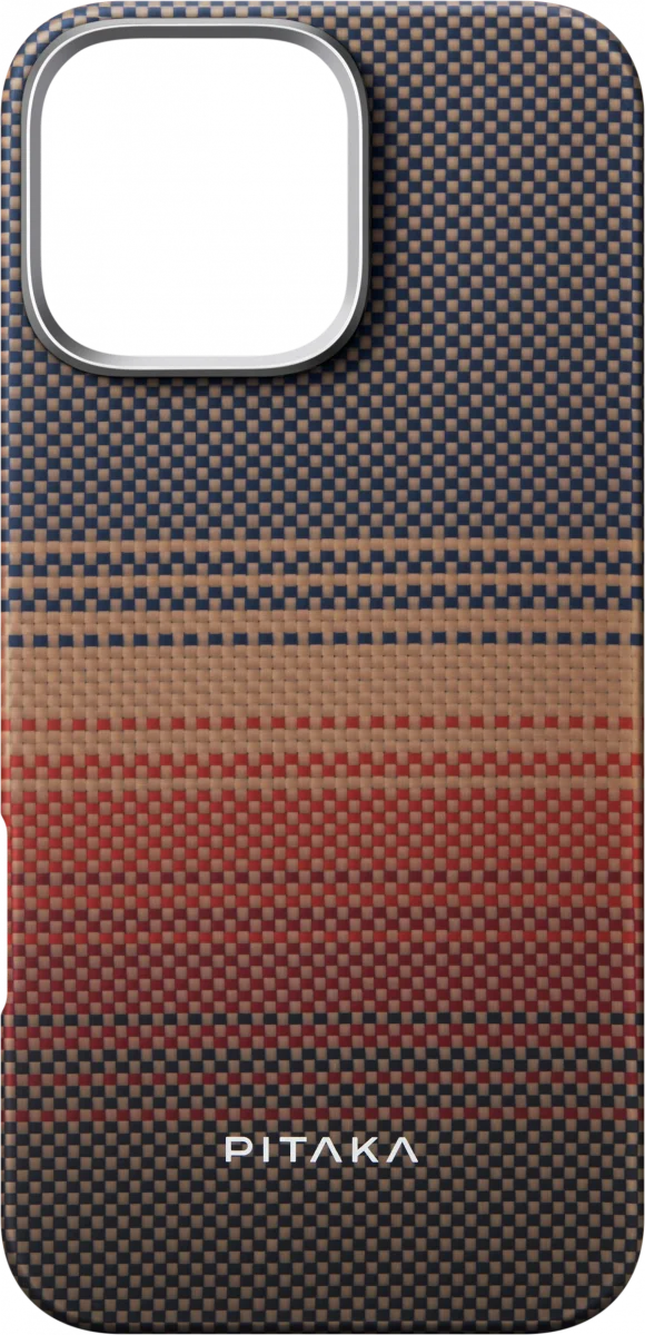 PITAKA MagEZ 6 Apple iPhone 16 Pro Hoesje 600D Ultra Dun MagSafe Sunset afbeelding 7