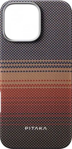 PITAKA MagEZ 6 Apple iPhone 16 Pro Hoesje 600D Ultra Dun MagSafe Sunset afbeelding 7