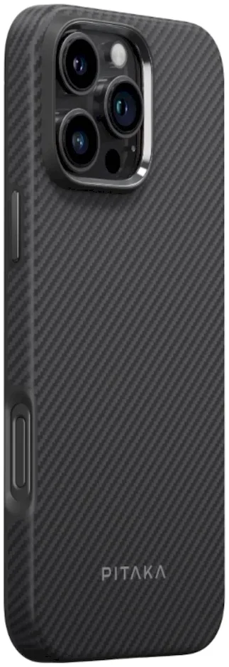 PITAKA MagEZ Pro 4 Military-Grade Apple iPhone 16 Pro Hoesje 600D MagSafe Zwart afbeelding 9