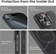 PITAKA MagEZ Pro 4 Military-Grade Apple iPhone 16 Pro Hoesje 600D MagSafe Zwart afbeelding 6