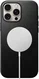 Nomad Modern Leather iPhone 16 Pro Max Hoesje Leer MagSafe Zwart