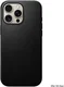 Nomad Modern Leather iPhone 16 Pro Max Hoesje Leer MagSafe Zwart afbeelding 8