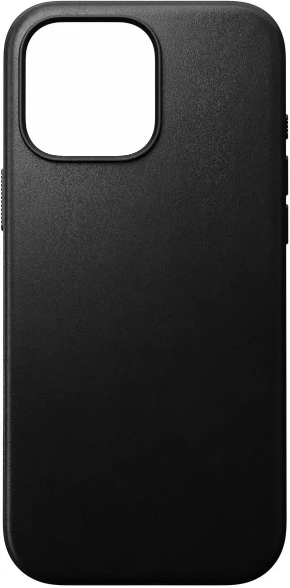Nomad Modern Leather iPhone 16 Pro Max Hoesje Leer MagSafe Zwart afbeelding 10
