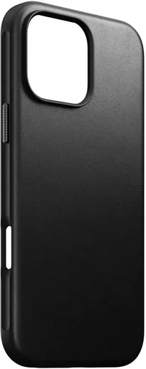 Nomad Modern Leather iPhone 16 Pro Max Hoesje Leer MagSafe Zwart afbeelding 11