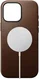 Nomad Modern Leather iPhone 16 Pro Max Hoesje Leer MagSafe Bruin afbeelding 9