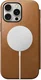 Nomad Modern Leather Folio Apple iPhone 16 Pro Max Hoesje English Tan afbeelding 2
