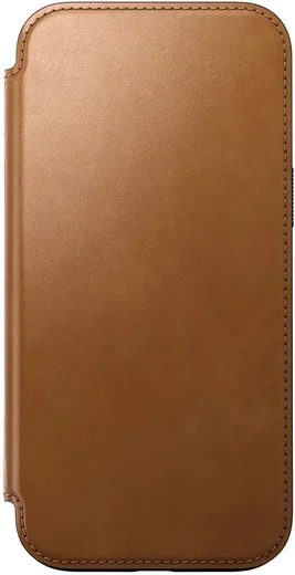 Nomad Modern Leather Folio Apple iPhone 16 Pro Max Hoesje English Tan afbeelding 14