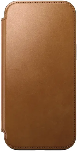 Nomad Modern Leather Folio Apple iPhone 16 Pro Max Hoesje English Tan afbeelding 11