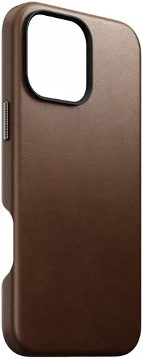 Nomad Traditional Leather iPhone 16 Pro Max Hoesje Leer MagSafe Bruin afbeelding 10