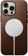 Nomad Traditional Leather iPhone 16 Pro Max Hoesje Leer MagSafe Bruin afbeelding 1