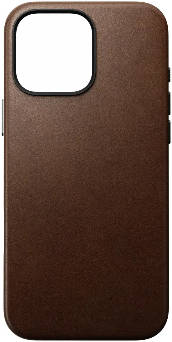 Nomad Traditional Leather iPhone 16 Pro Max Hoesje Leer MagSafe Bruin afbeelding 11