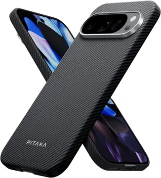 PITAKA MagEZ 6 Google Pixel 9 Pro XL Hoesje 600D Ultra Dun MagSafe Zwart