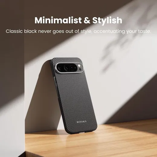 PITAKA MagEZ 6 Google Pixel 9 Pro XL Hoesje 600D Ultra Dun MagSafe Zwart afbeelding 8