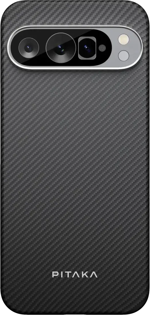 PITAKA MagEZ 6 Google Pixel 9 Pro XL Hoesje 600D Ultra Dun MagSafe Zwart afbeelding 2