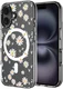 HappyCase Joy Apple iPhone 16 Hoesje MagSafe Back Cover Daisy Hearts