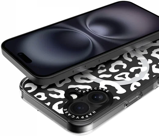 HappyCase Joy Apple iPhone 16 Hoesje MagSafe Back Cover Wild Leopard afbeelding 11
