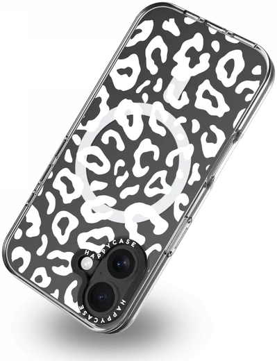 HappyCase Joy Apple iPhone 16 Hoesje MagSafe Back Cover Wild Leopard afbeelding 13