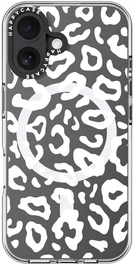 HappyCase Joy Apple iPhone 16 Hoesje MagSafe Back Cover Wild Leopard afbeelding 14