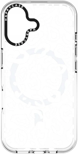 HappyCase Joy Apple iPhone 16 Hoesje MagSafe Back Cover Wild Leopard afbeelding 15