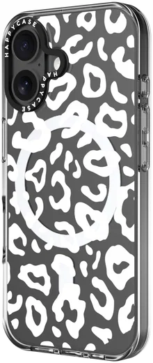 HappyCase Joy Apple iPhone 16 Hoesje MagSafe Back Cover Wild Leopard afbeelding 16