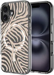 HappyCase Joy Apple iPhone 16 Hoesje MagSafe Back Cover Safari Tiger afbeelding
