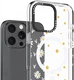 HappyCase Joy Apple iPhone 16 Pro Hoesje MagSafe Back Cover Daisy Hearts afbeelding 2