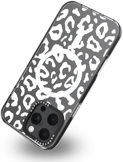HappyCase Joy Apple iPhone 16 Pro Hoesje MagSafe Back Cover Wild Leopard afbeelding 13