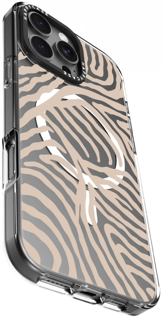 HappyCase Joy Apple iPhone 16 Pro Hoesje MagSafe Back Cover Safari Tiger afbeelding 12