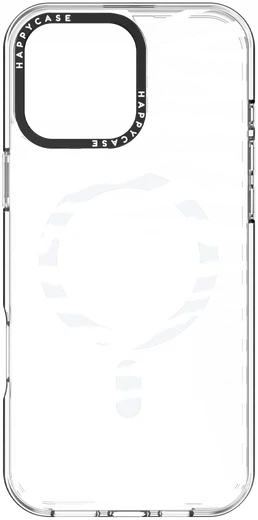 HappyCase Joy Apple iPhone 16 Pro Hoesje MagSafe Back Cover Silver Zebra afbeelding 15