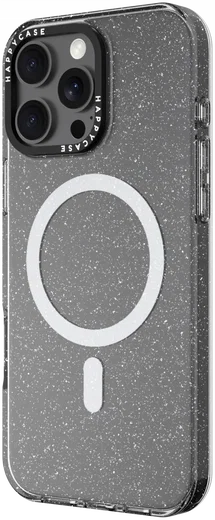 HappyCase Joy Apple iPhone 16 Pro Hoesje MagSafe Back Cover Sparkle Glitter afbeelding 17